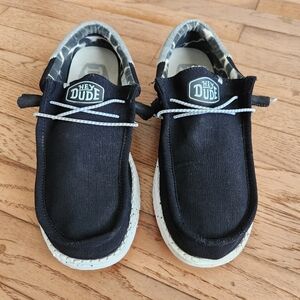 Hey Dude Men's Black Casual Shoes